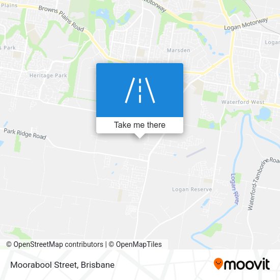 Moorabool Street map
