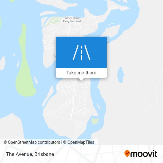 The Avenue map