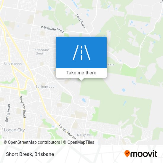 Short Break map