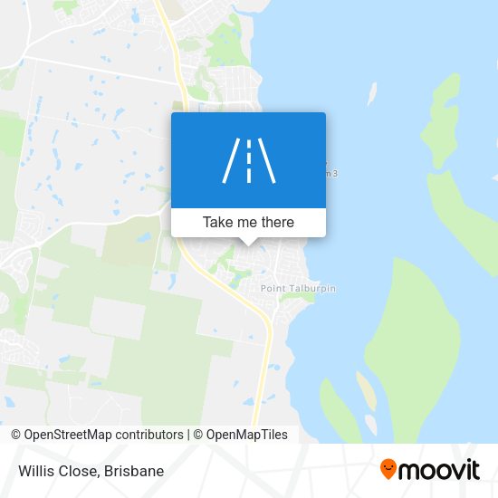 Willis Close map