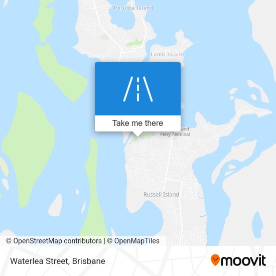 Waterlea Street map