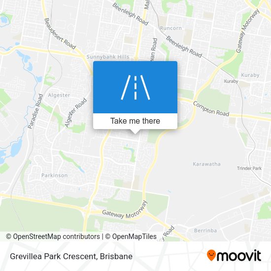 Grevillea Park Crescent map