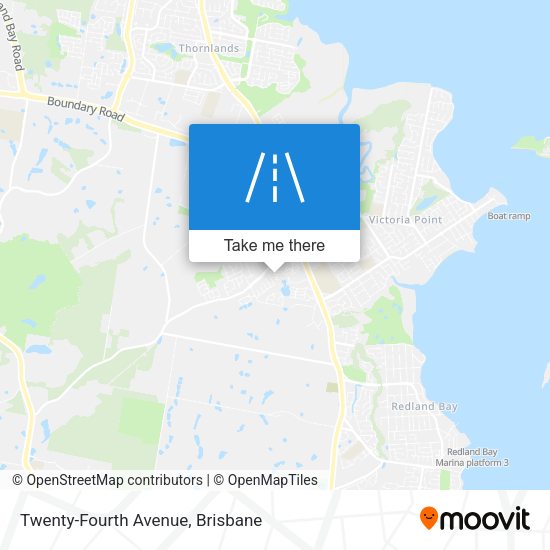 Twenty-Fourth Avenue map
