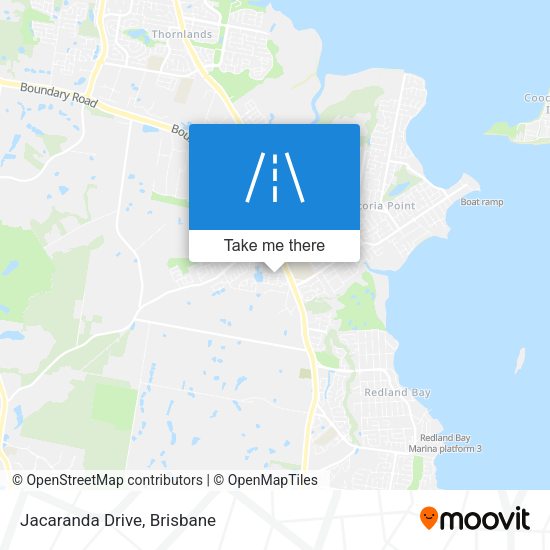 Jacaranda Drive map
