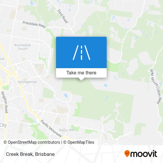 Creek Break map