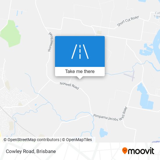 Cowley Road map