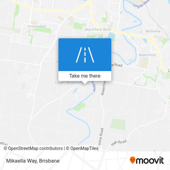 Mikaella Way map