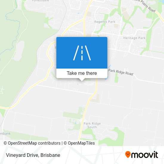 Vineyard Drive map