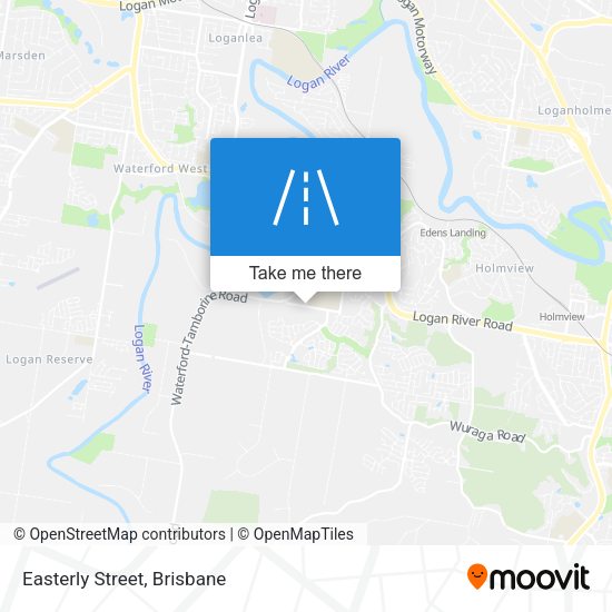 Easterly Street map