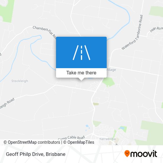 Geoff Philp Drive map