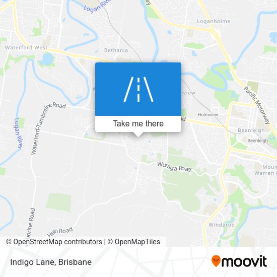 Indigo Lane map