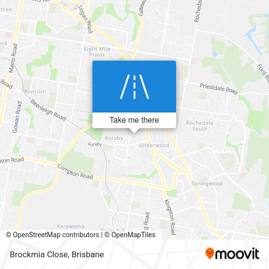 Brockmia Close map