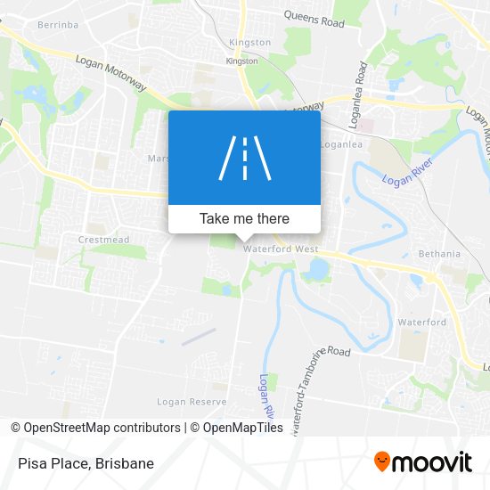 Pisa Place map