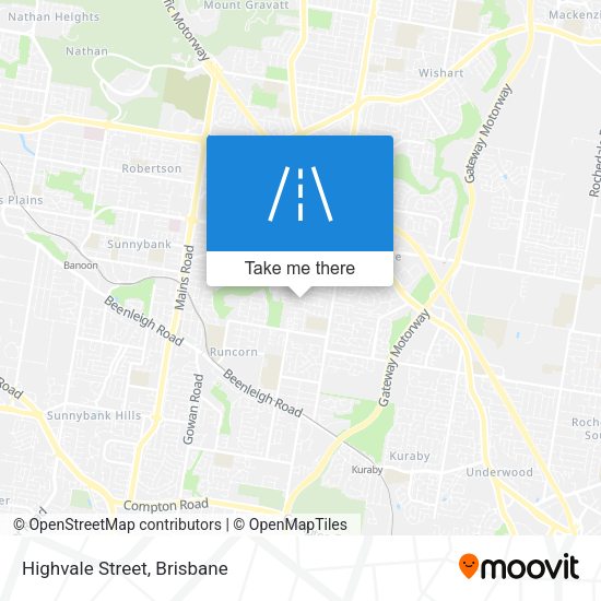 Highvale Street map