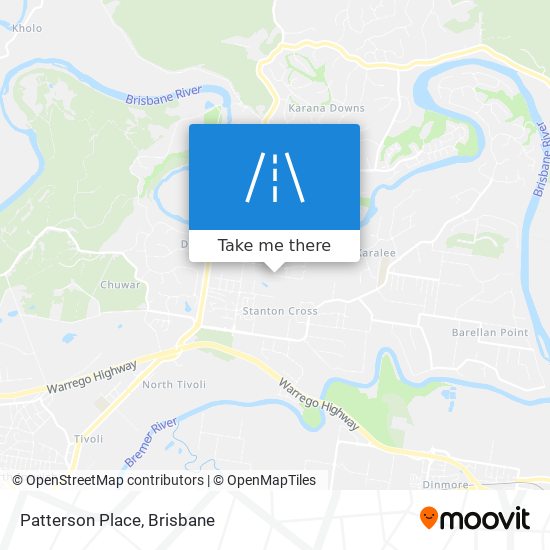 Patterson Place map