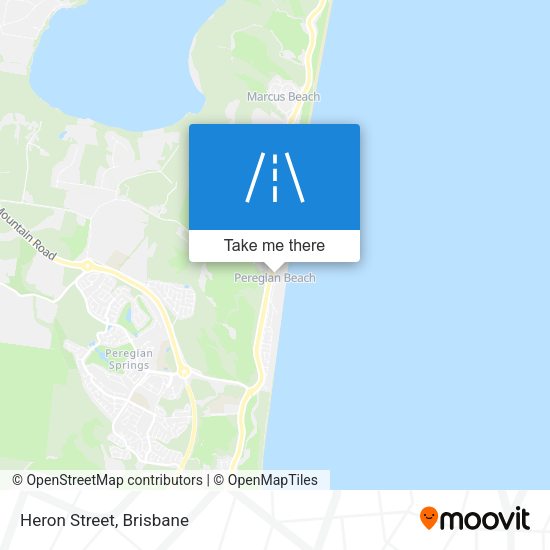 Heron Street map
