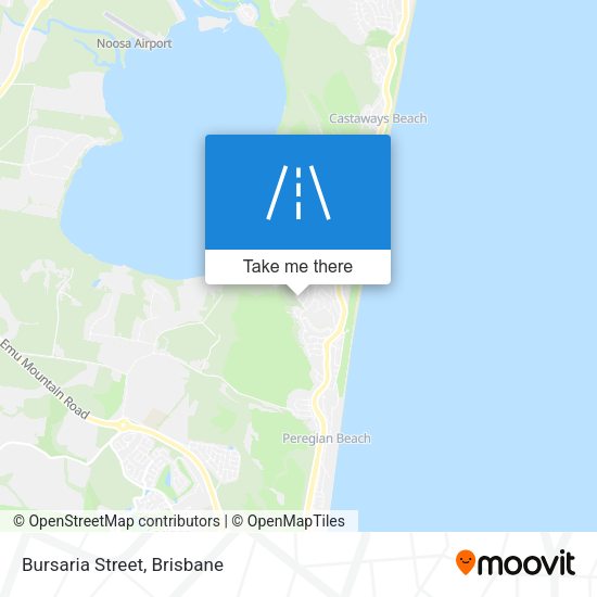 Bursaria Street map