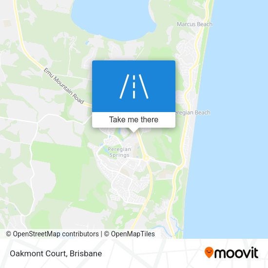 Oakmont Court map