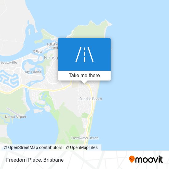Freedom Place map