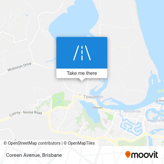 Coreen Avenue map
