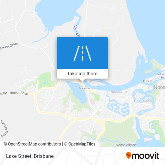 Lake Street map