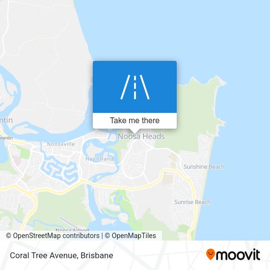 Coral Tree Avenue map