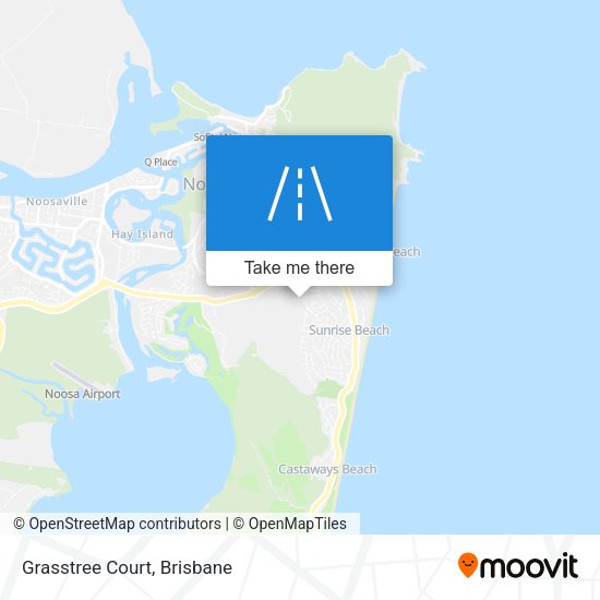 Grasstree Court map