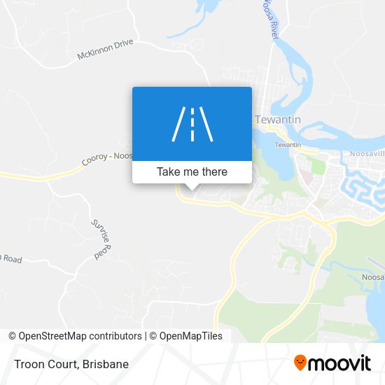 Troon Court map
