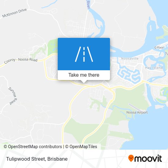 Tulipwood Street map