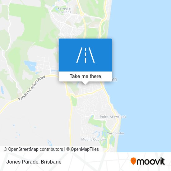 Jones Parade map