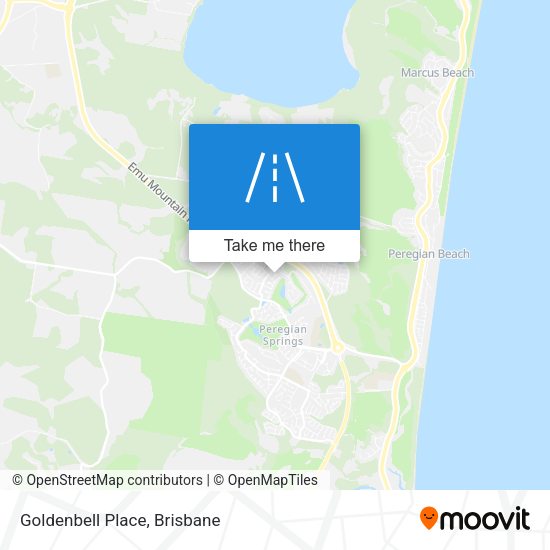 Goldenbell Place map