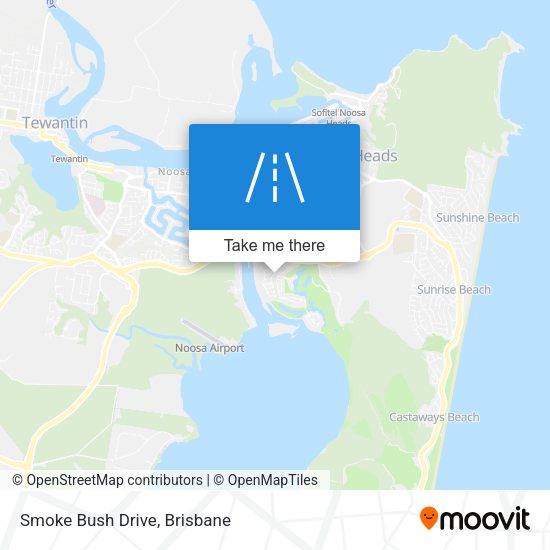 Smoke Bush Drive map