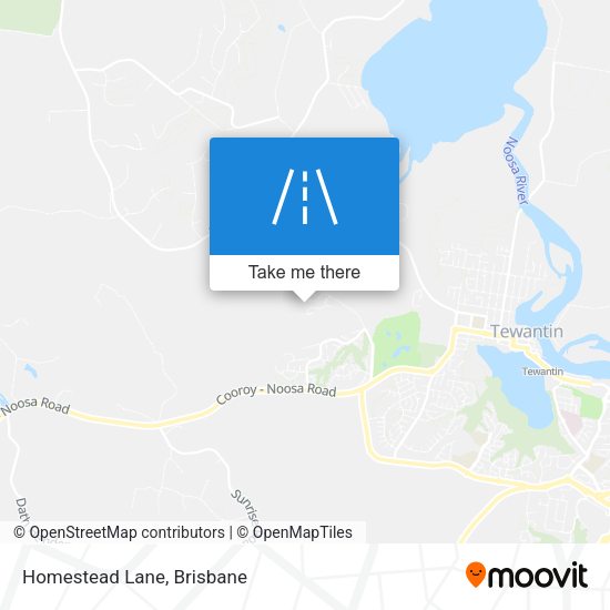 Homestead Lane map