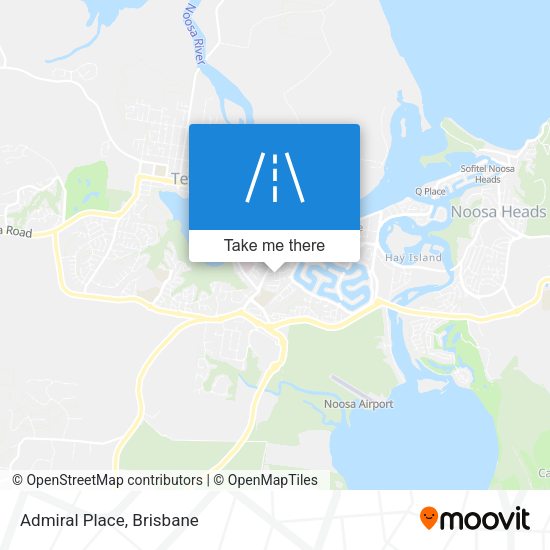 Admiral Place map