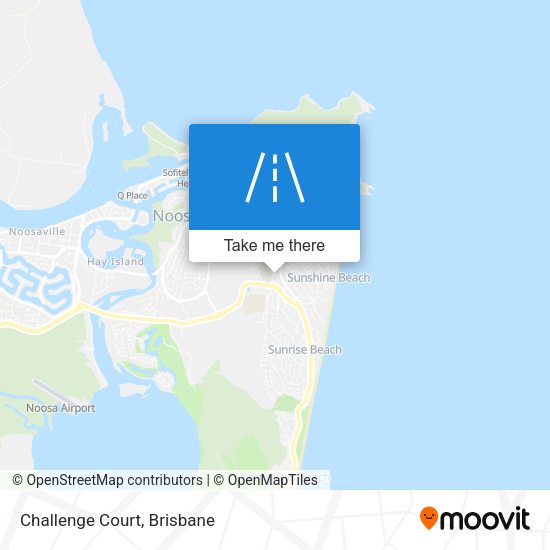 Challenge Court map