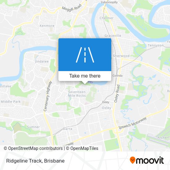 Ridgeline Track map