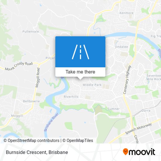 Burnside Crescent map