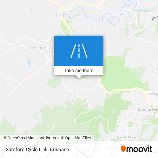 Samford Cycle Link map