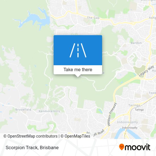 Scorpion Track map