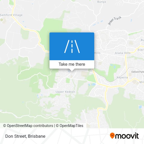 Don Street map