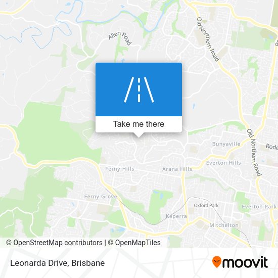 Leonarda Drive map