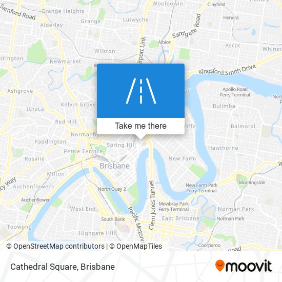 Cathedral Square map