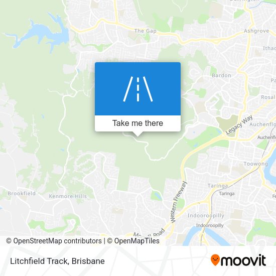 Litchfield Track map