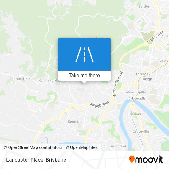 Lancaster Place map