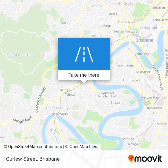 Curlew Street map