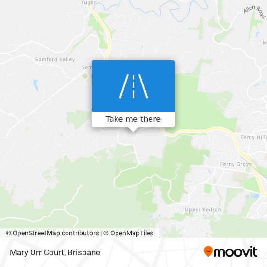 Mary Orr Court map