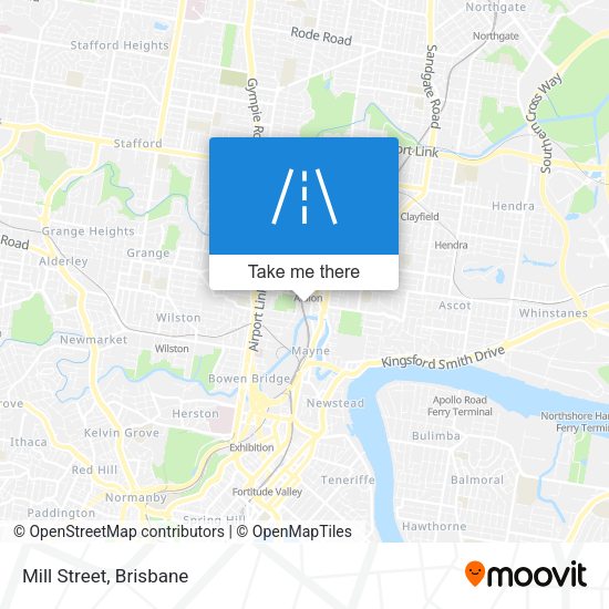 Mill Street map
