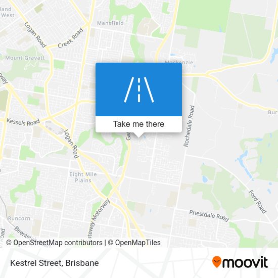 Kestrel Street map