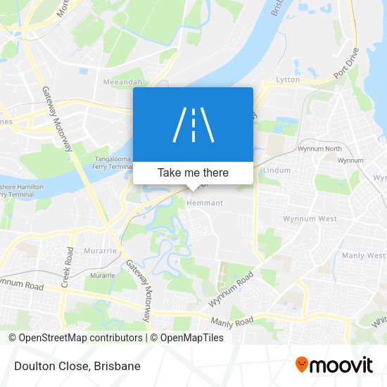 Doulton Close map