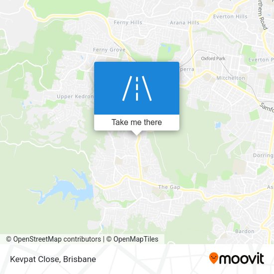 Kevpat Close map